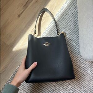 BARELY USED COACH BUCKET BAG